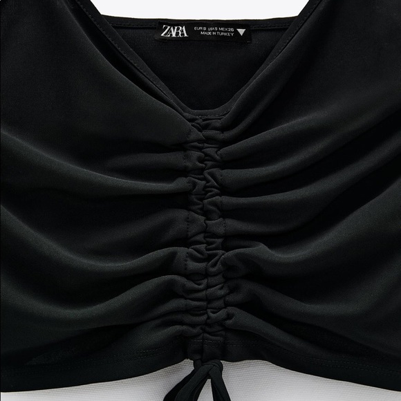 NWT Gathered Top TRF - Picture 3 of 3